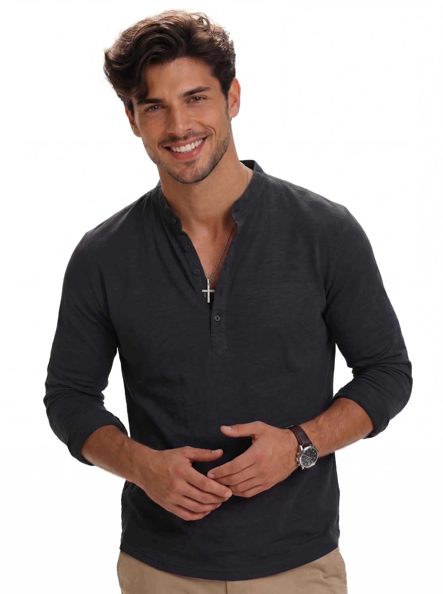 Camisa Casual de Lino LiaVoss