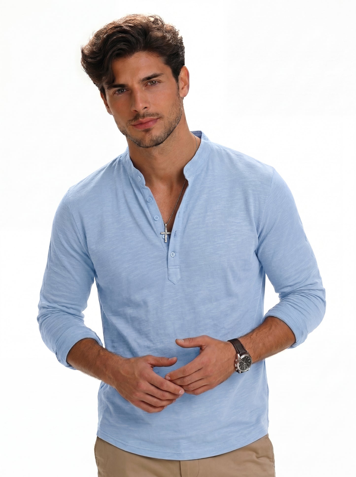 Camisa Casual de Lino LiaVoss