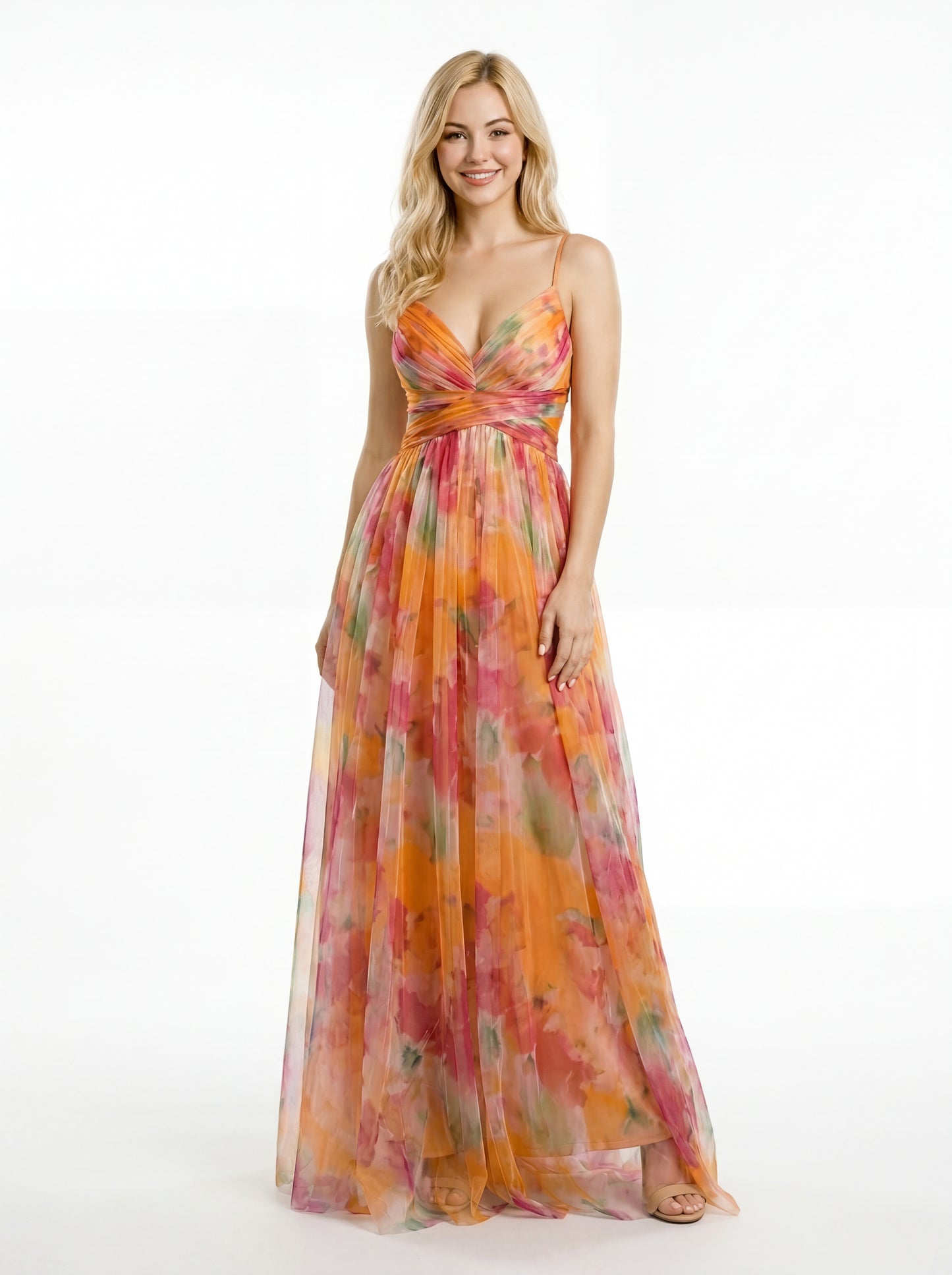 LiaVoss | Vestido largo «Elegancia floral» (¡EDICIÓN LIMITADA!)