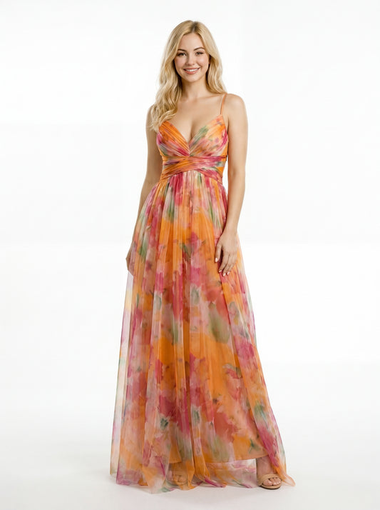 LiaVoss | Vestido largo «Elegancia floral» (¡EDICIÓN LIMITADA!)